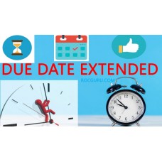 IT returns date extended!